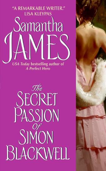 The Secret Passion of Simon Blackwell - cover