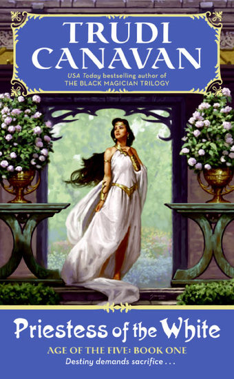 Priestess of the White - Age of the Five Gods Trilogy Book 1 The - cover