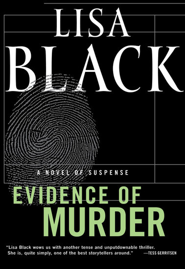 Evidence of Murder - A Novel of Suspense - cover