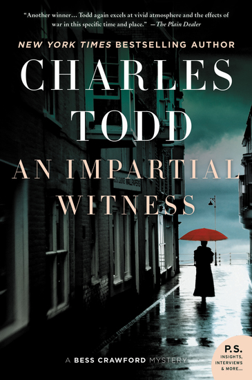 An Impartial Witness - A Bess Crawford Mystery - cover