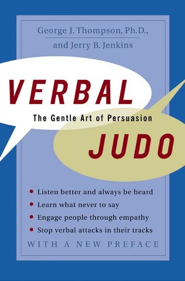 Verbal Judo - The Gentle Art of Persuasion - cover