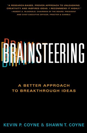 Brainsteering - The Better Approach to Breakthrough Ideas - cover