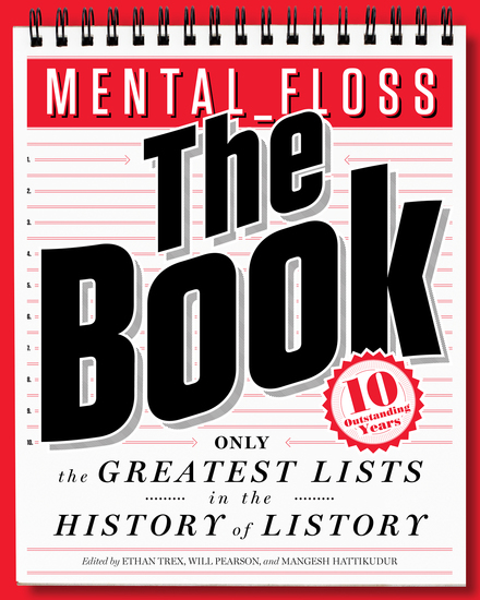 mental_floss: The Book - The Greatest Lists in the History of Listory - cover