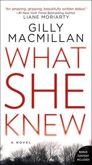What She Knew - A Novel - cover