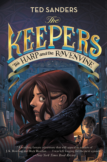 The Keepers #2: The Harp and the Ravenvine - cover