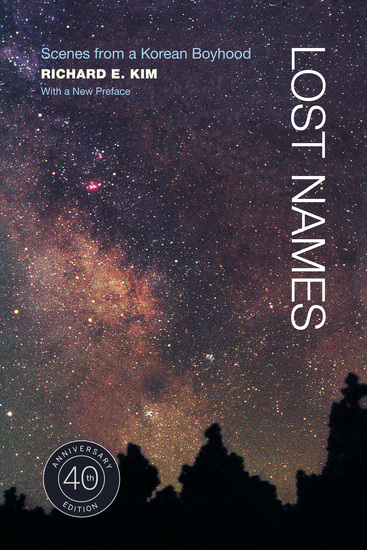 Lost Names - Scenes from a Korean Boyhood - cover