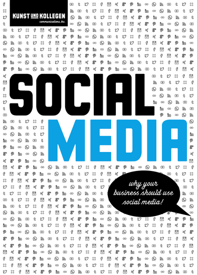Social Media - Why your business should use social media! - cover