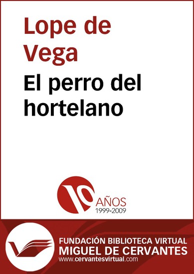 El perro del hortelano - cover