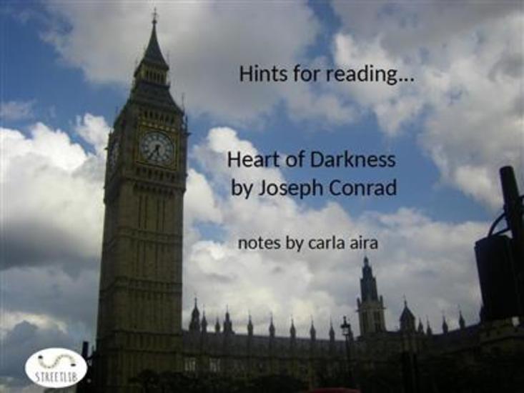 Study Guide Heart of Darkness - notes - cover