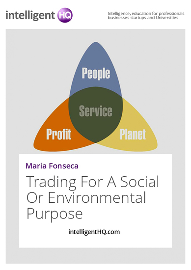 Trading For A Social Or Environmental Purpose - cover