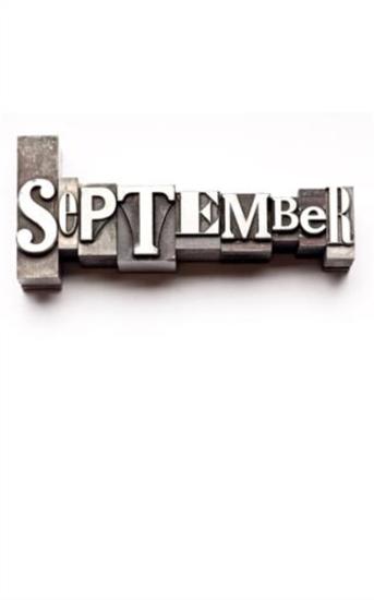 September A Month In Verse - cover