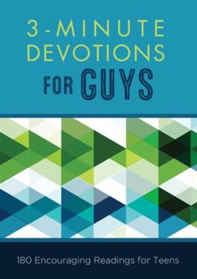3-Minute Devotions for Guys - 180 Encouraging Readings for Teens - cover
