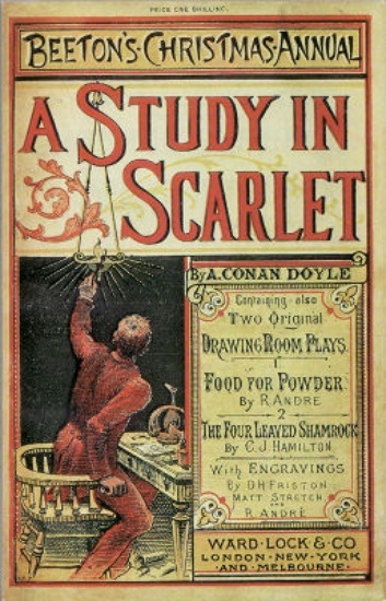 A Study in Scarlet - cover