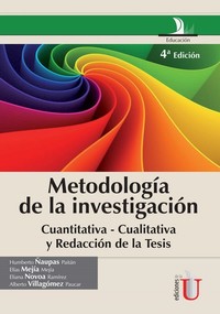 Metodología de la investigación cuantitativa - cualitativa y redacción de la tesis - 4a Edición