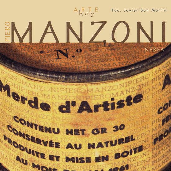 Piero Manzoni - cover