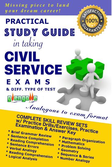 Practical Study Guide In Taking Civil Service Exam And