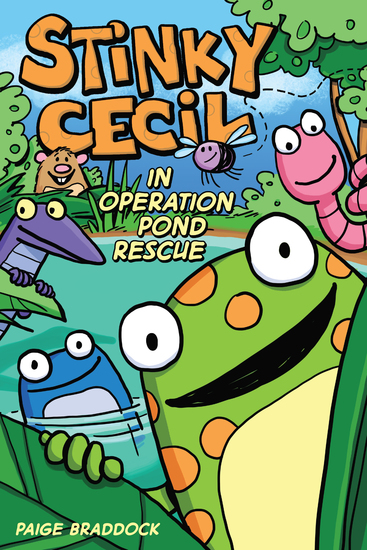 Stinky Cecil in Operation Pond Rescue - cover