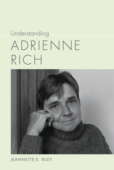 Understanding Adrienne Rich - cover