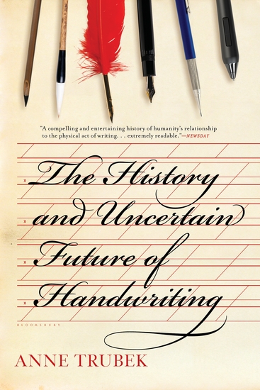 The History and Uncertain Future of Handwriting - cover