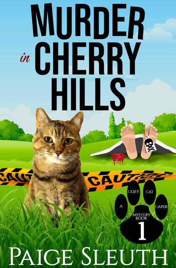 Murder in Cherry Hills - Cozy Cat Caper Mystery #1 - cover