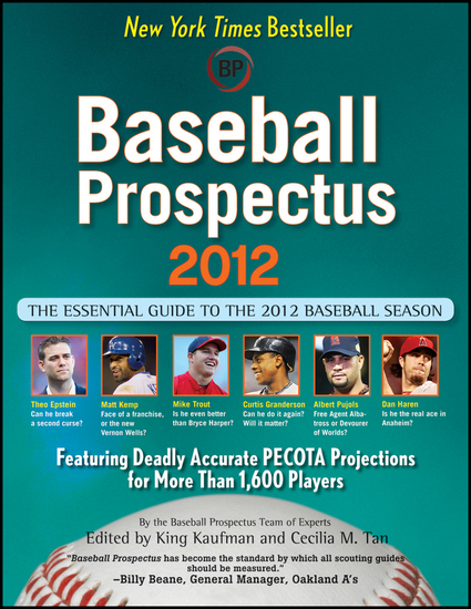Baseball Prospectus 2012 - cover