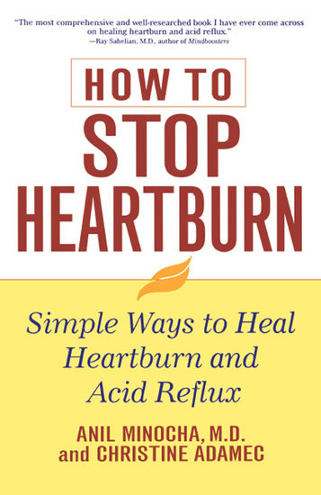 How to Stop Heartburn - Simple Ways to Heal Heartburn and Acid Reflux - cover