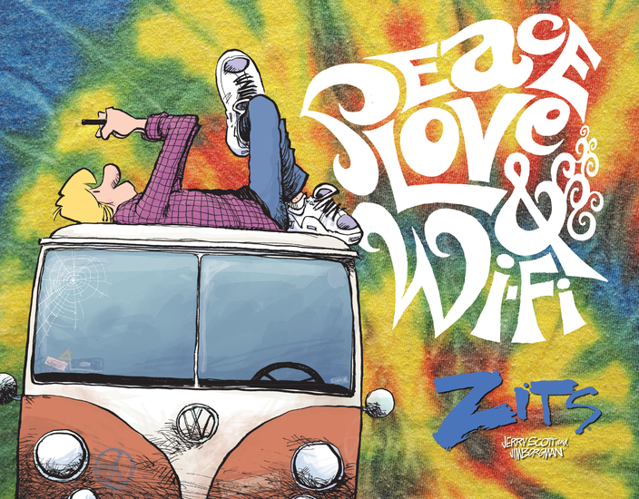 Peace Love & Wi-Fi - A ZITS Treasury - cover