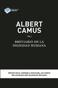 Albert Camus Brevario de la dignidad humana