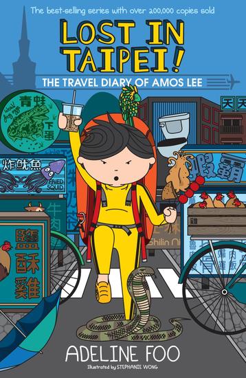 The Travel Diary of Amos Lee: Lost in Taipei! - cover