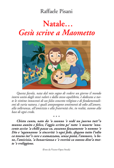 Natale Gesù scrive a Maometto - Favola sulla fraternità - cover