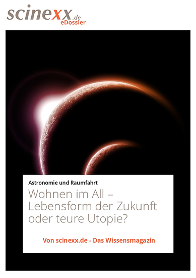 Wohnen im All - Lebensform der Zukunft oder teure Utopie? - cover