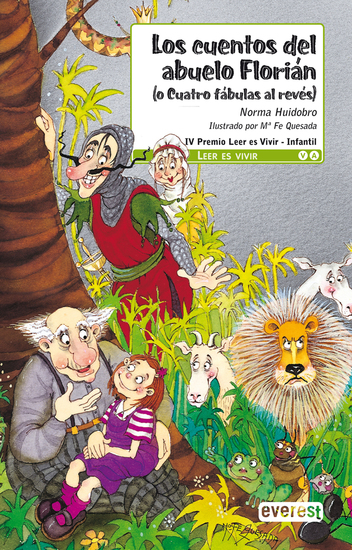 Los cuentos del abuelo Florián (o cuatro fábulas al revés) - cover