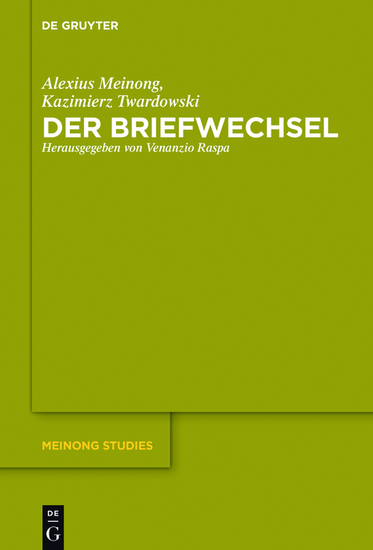 Der Briefwechsel - cover
