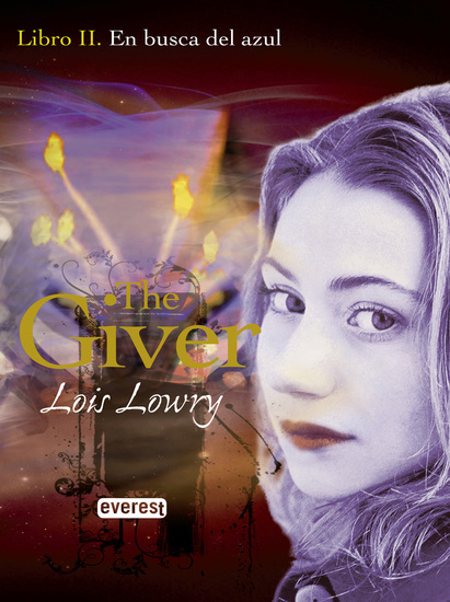En busca del azul Libro II The Giver - cover