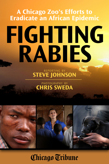 Fighting Rabies - A Chicago Zoo's Efforts to Eradicate an African Epidemic - cover