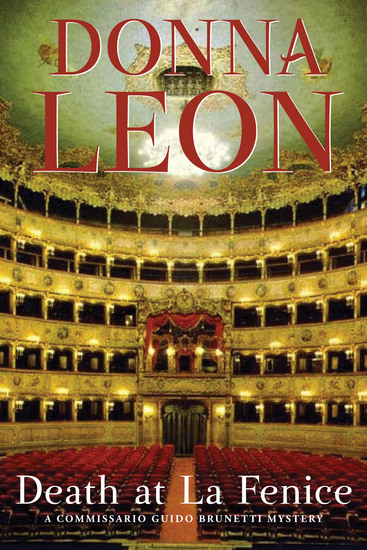 Death at La Fenice - A Commissario Brunetti Mystery - cover