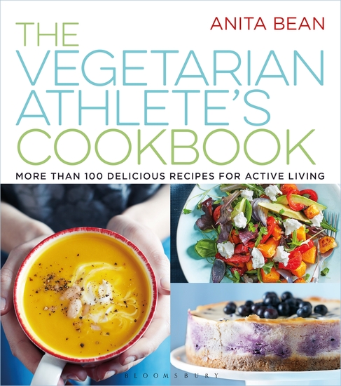 The Vegetarian Athlete's Cookbook - More Than 100 Delicious Recipes for Active Living - cover