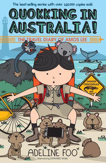 The Travel Diary of Amos Lee: Quokking in Australia! - cover