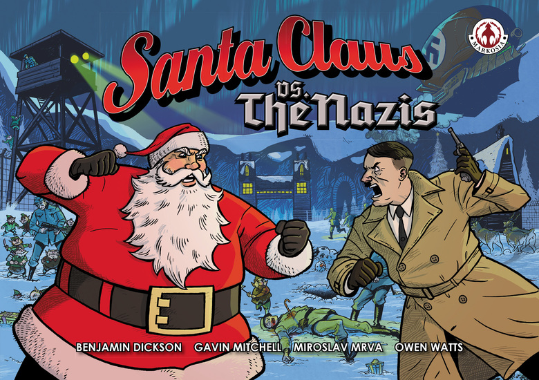 Santa Claus vs The Nazis - cover