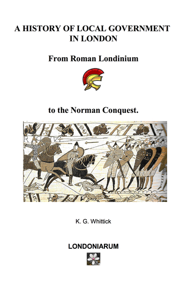 A History Of Local Government In London - cover