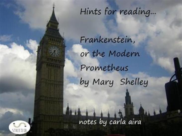 Study Guide Frankenstein or the Modern Prometheus - notes - cover