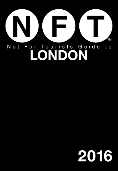 Not For Tourists Guide to London 2016 - cover