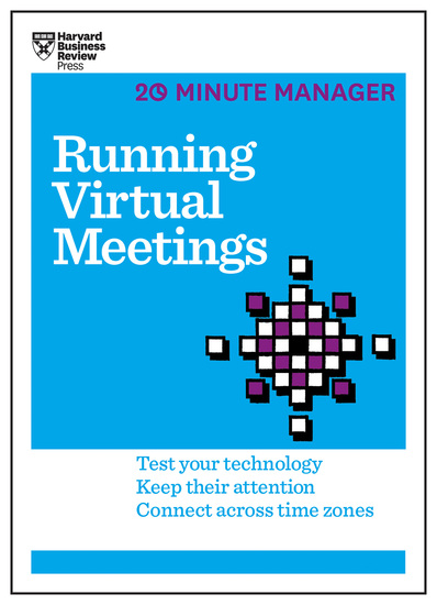 Running Virtual Meetings (HBR 20-Minute Manager Series) - cover