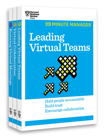 The Virtual Manager Collection (3 Books) (HBR 20-Minute Manager Series) - cover