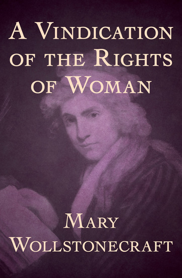 A Vindication of the Rights of Woman - cover