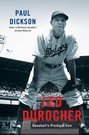 Leo Durocher - Baseball's Prodigal Son - cover