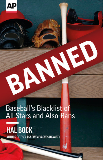 Banned - Baseball's Blacklist of All-Stars and Also-Rans - cover