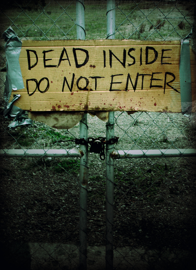 Dead Inside: Do Not Enter - Notes from the Zombie Apocalypse - cover