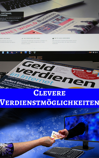 Geld verdienen im Internet - Clevere Verdienstmöglichkeite - cover