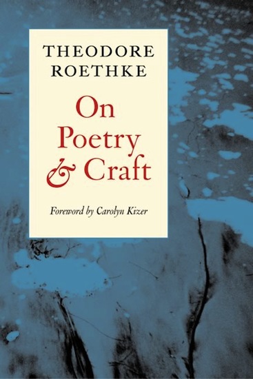 On Poetry and Craft - Selected Prose - cover